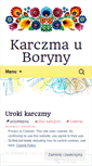 Mobile Screenshot of karczmauboryny.com